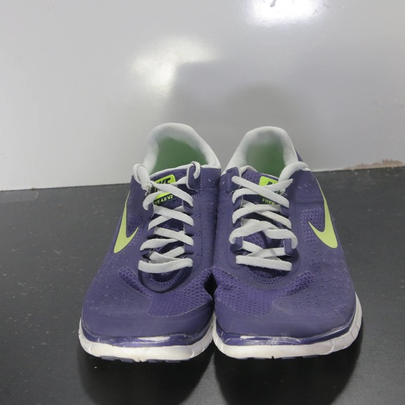 Nike Free 4.0 V2 Low Sz 9.5 Womens 005931 Purple White Running Athletic Sneakers - Picture 3 of 10